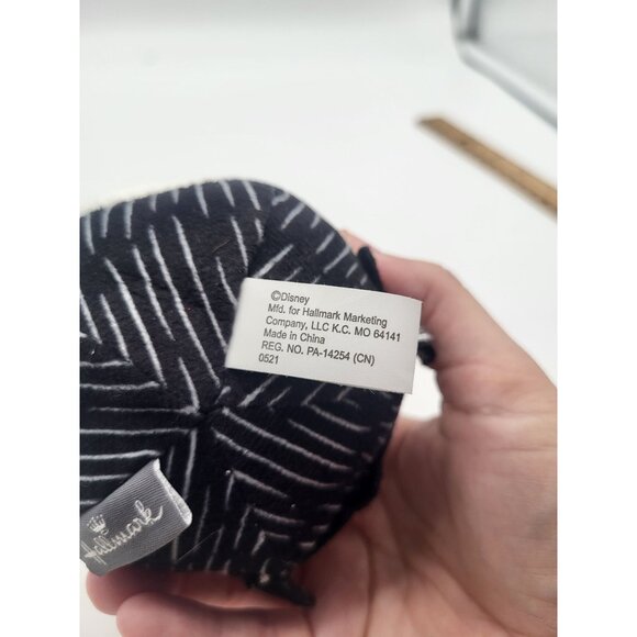 HALLMARK FLUFFBALLS Jack Skellington Disney Nightmare Before Christmas Plush - Picture 2 of 6